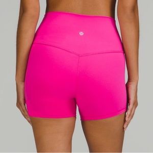 Lululemon Align High Rise Short 4" Sonic Pink Size 10 Sz 10